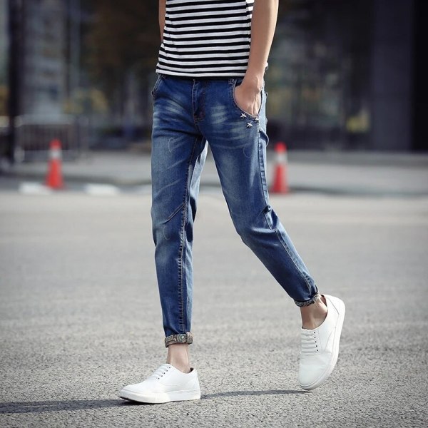 Hipster Korean Slim Fit Jeans