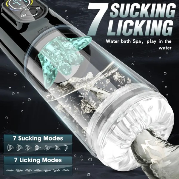 Realistic 3D Penis Enlargement Pump